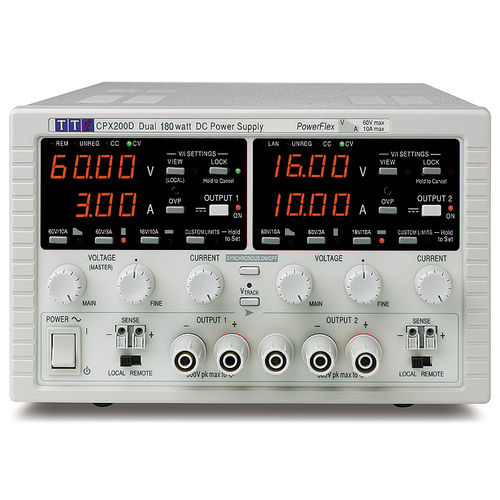 Alimentatore elettrico per rack - CPX Series - TTI - da tavolo / 3U / AC/DC