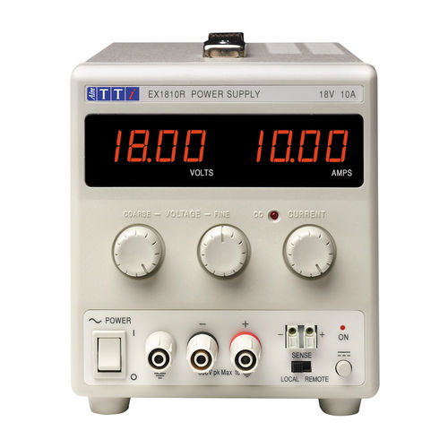 Alimentatore elettrico da tavolo - EX-R Series - TTI - AC/DC / ad uscita semplice / a due uscite
