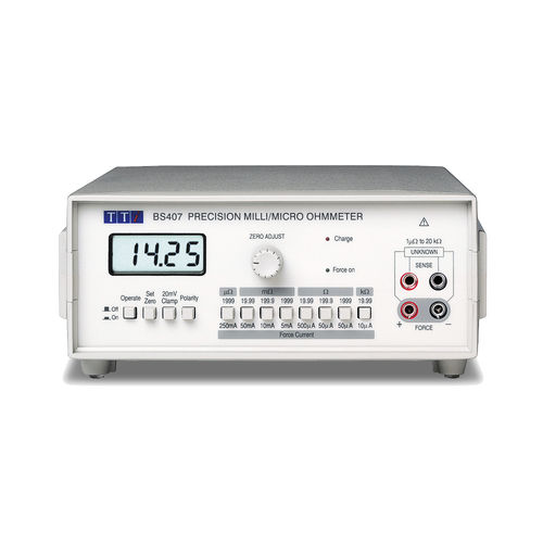 Micro-ohmmetro digitale - BS407 - TTI - da banco