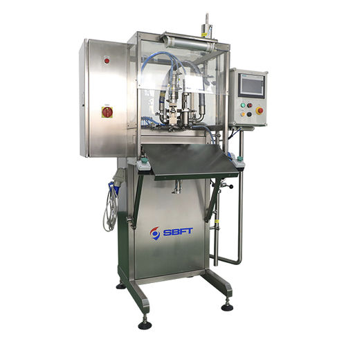 Riempitrice bag in box - BIB220 - Xi’an Shibo fluid technology co., Ltd (SBFT) - semiautomatica / ponderale / pneumatica