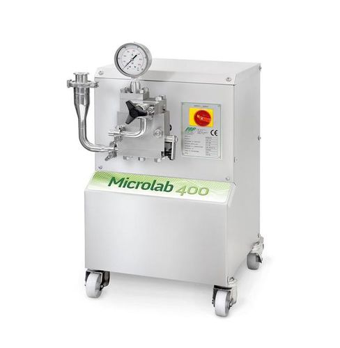 Omogeneizzatore dinamico - MICROLAB 400 - GD Process Design, LLC - mobile / su linea / per liquidi