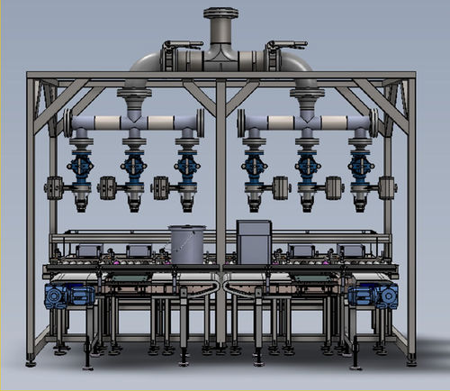 Macchina di riempimento automatica - GD Process Design, LLC - per secchi / per cartoni / per prodotti sfusi