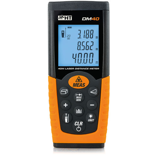 Telemetro laser - DM 40 - HT - portatile / con display LCD / con misurazione indiretta
