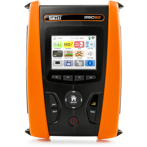 Tester di sicurezza elettrica - GSC60 - HT - RCD / di continuità / di circuito