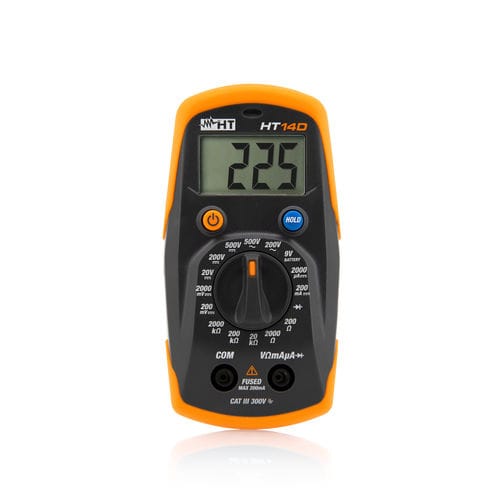 Multimetro tascabile - HT14D - HT - digitale / 300 V / cat III