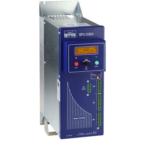 Inverter di frequenza con funzioni di sicurezza - SFU 0303STO - BMR GmbH - con display digitale / con PWM / per ufficio
