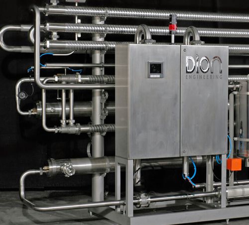 Pastorizzatore tubolare - Dion Engineering - per uova / automatico / con scambiatore di calore