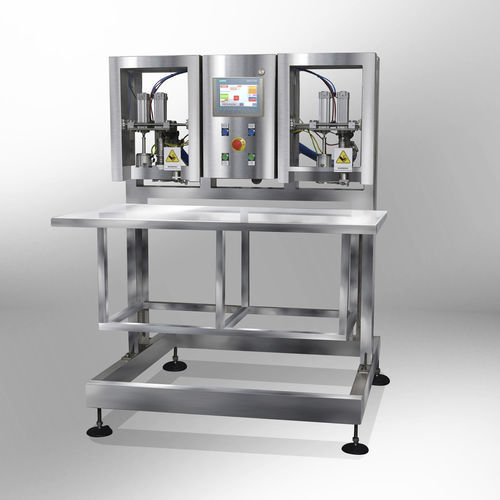 Riempitrice interamente automatica - AFM2H - Dion Engineering - per bottiglie / per barattoli e vasetti / bag in box