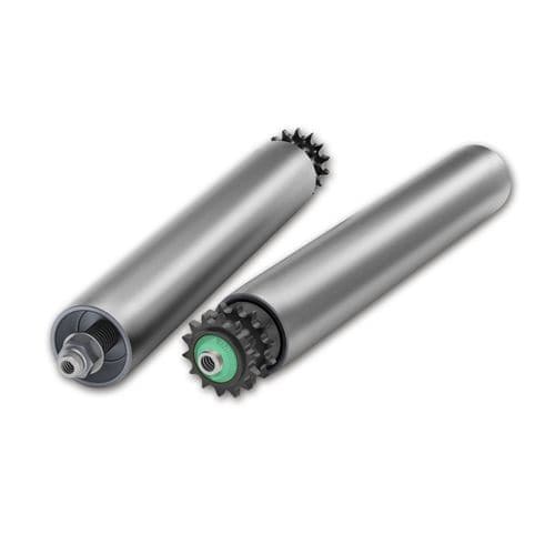 Rullo trasportatore con trasmissione a catena - 3816, 3826 series - DAMON Industrial Europe Srl - in acciaio / in acciaio inossidabile / resistente all'abrasione