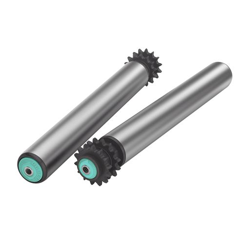 Rullo trasportatore con trasmissione a catena - 3214, 3224 Series - DAMON Industrial Europe Srl - in PVC / in acciaio / in acciaio inossidabile