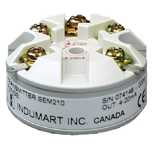 Trasmettitore di temperatura su testa di sonda - SEM, TTH series - Indumart - su guida DIN / RTD / universale