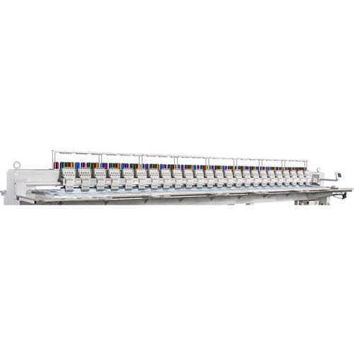 Macchina da ricamo piatta - FHT SERIES - RiCOMA International Corporation - multitesta / con 12 aghi / con 9 aghi
