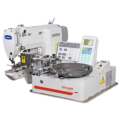 Macchina da cucire punto di copertura inferiore - ABF100  series - Siruba Latin America, Inc - ad ago singolo / a 1 filo / per pulsanti