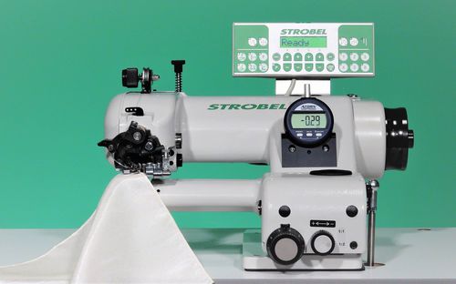 Macchina da cucire punto invisibile - VEB100-4 - Strobel Spezialmaschinen GmbH - ad ago singolo / a 1 filo / per tessuti