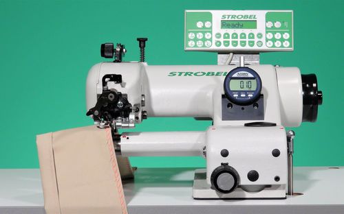 Macchina da cucire punto invisibile - VEB100-5 - Strobel Spezialmaschinen GmbH - ad ago singolo / a 1 filo / per tessuti