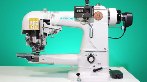 Macchina da cucire ad ago singolo - 328D - Strobel Spezialmaschinen GmbH - a 2 fili / per tessuti / fissa