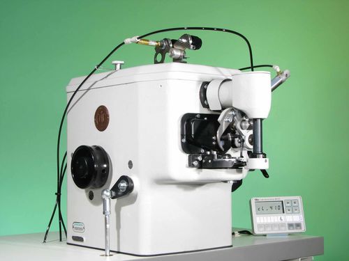 Tagliacuce ad ago singolo - VTD410EV - Strobel Spezialmaschinen GmbH - a 1 filo / per calzature / fissa