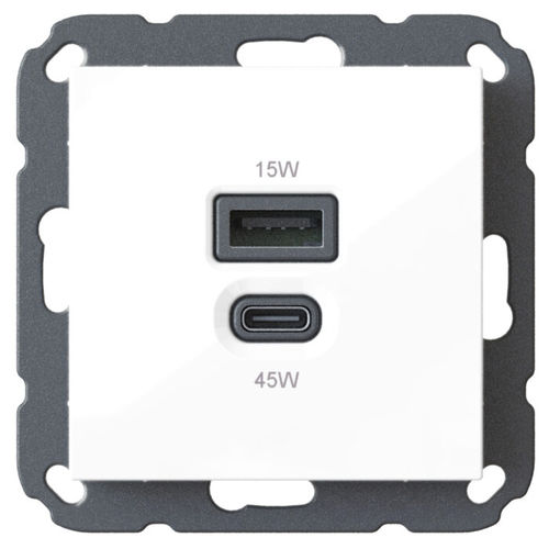 Caricabatteria da incasso - T65.01 - Bodo Ehmann GmbH - USB