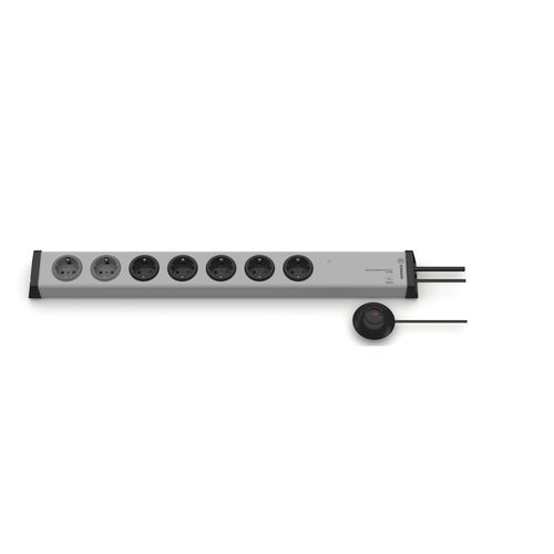 Multipresa limitatore di sovratensione - 0206x00072381 - Bodo Ehmann GmbH - ad interruttore a pulsante / 7 prese