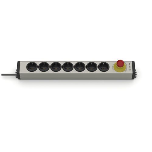 Multipresa CEE - 0819x00072033 - Bodo Ehmann GmbH - con interruttore per arresto di emergenza / 7 prese
