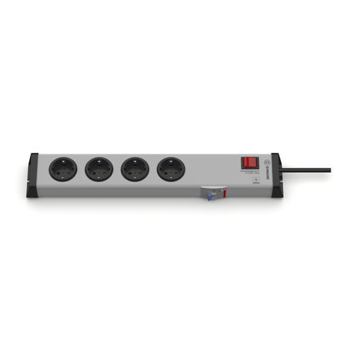 Multipresa con interruttore - 0220x00042301 - Bodo Ehmann GmbH - 4 prese