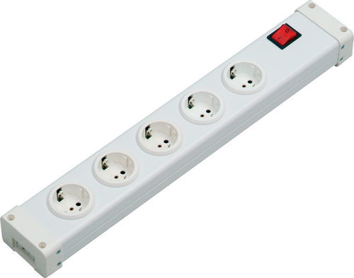 Multipresa per connettore CEI - 0105x0051 - Bodo Ehmann GmbH - con interruttore / 5 prese