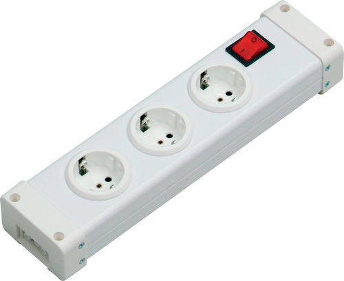 Multipresa con interruttore - 0103x0031 - Bodo Ehmann GmbH - 3 prese