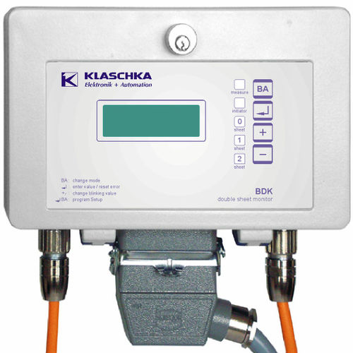 Rilevatore di spessore - BDK series  - KLASCHKA Sensor & Motion Technologies - di doppio foglio / induttivo / universale