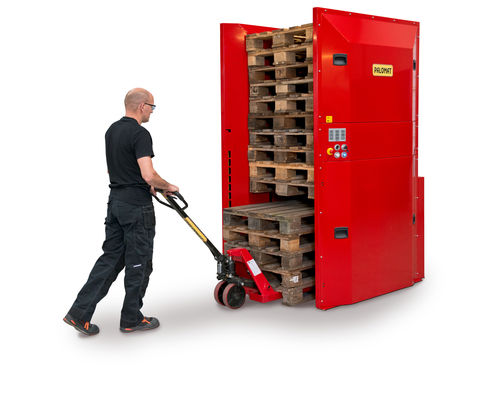 Distributore per pallet - PALOMAT® 5 - PALOMAT® - semiautomatico / autonomo
