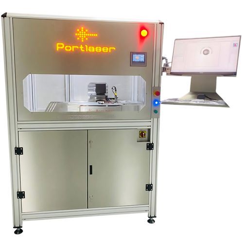 Macchina per incisione per tappi - CapsMark - PORTLASER TECHNOLOGY, LDA - laser CO2 / per legno / per materie plastiche