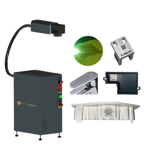 Marcatore codificatore laser a fibra - FIBER MARK OEM - PORTLASER TECHNOLOGY, LDA - di codici a barre / industriale / per tubi