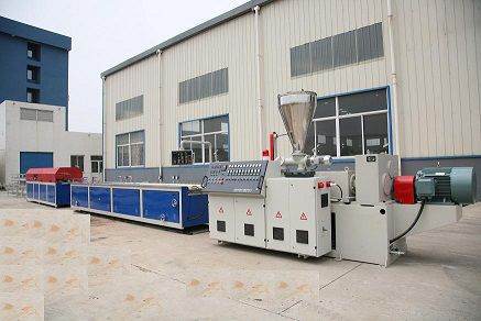 Linea di estrusione per profilati - SKY WIN Technology Co., Ltd. - per PVC / per WPC