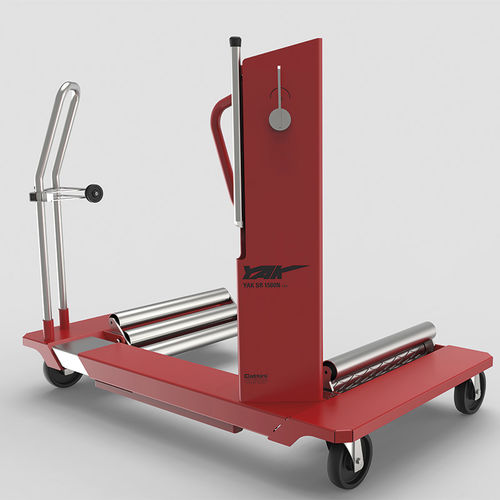 Carrello per pneumatici - SR 1500N - Cattini Oleopneumatica - per carichi pesanti / con rotelle / a rulli cilindrici