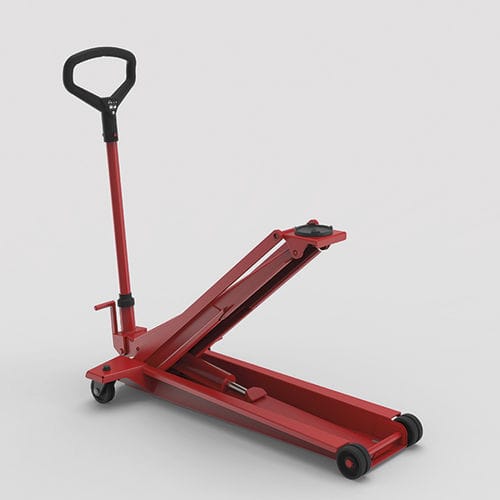 Cric su ruote - YAK 20/QL - Cattini Oleopneumatica - idraulico / 2 tonnellate / per automobile