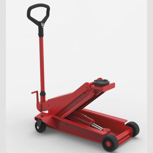 Cric su ruote - YAK 40/Q - Cattini Oleopneumatica - idraulico / 4 tonnellate / per il settore automotive