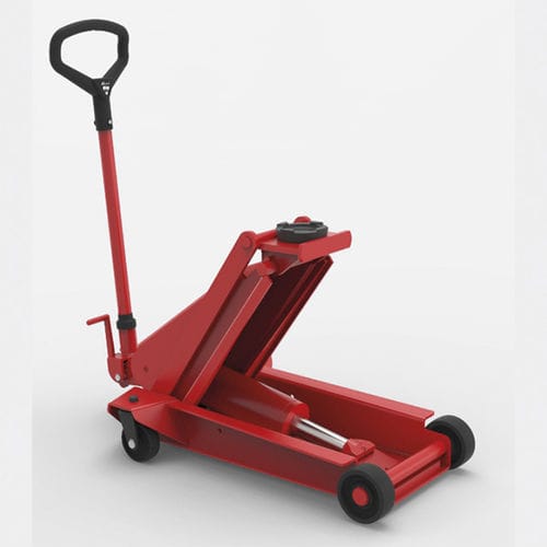 Cric su ruote - YAK 100/Q - Cattini Oleopneumatica - idraulico / 10 tonnellate / per il settore automotive