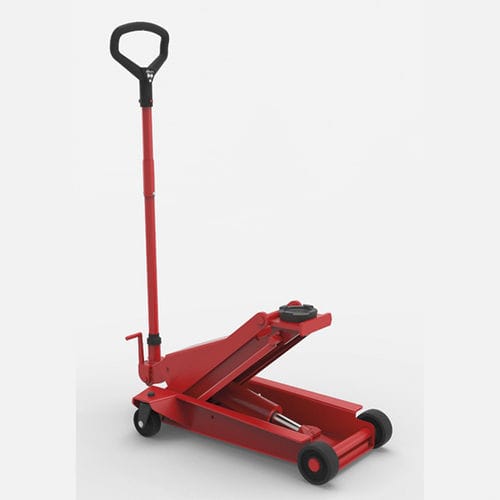 Cric su ruote - YAK 60/Q - Cattini Oleopneumatica - idraulico / 6 tonnellate / per il settore automotive