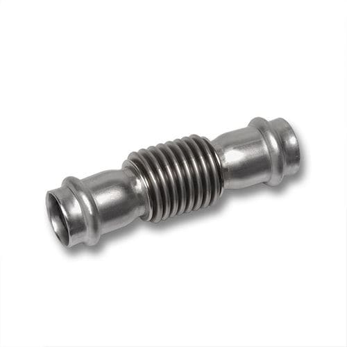 Compensatore di dilatazione in metallo - 9872L  - SANHA GmbH & Co. KG - rotondo / assiale