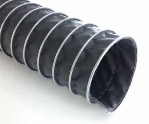 Condotto d'aerazione flessibile - ABC PTFE CONDUCT 250 - ABC FLEX - in acciaio galvanizzato / PTFE / a spirale