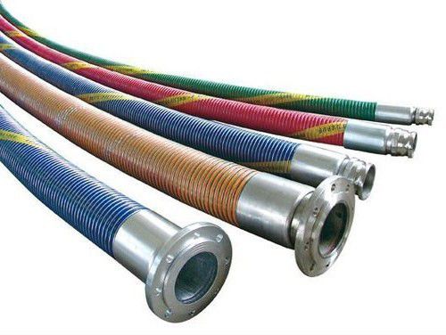 Tubo flessibile per prodotti chimici - ABC COMPO - ABC FLEX - per fluidi corrosivi / in acciaio inossidabile / PTFE