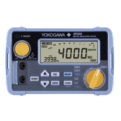 Tester di tensione - MY600  - YOKOGAWA Europe - di isolamento / antifurto / della resistenza di isolamento