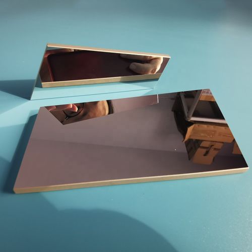 Specchio rotondo - Changchun Yutai Optics Co., Ltd. - quadrato / piano / vetro