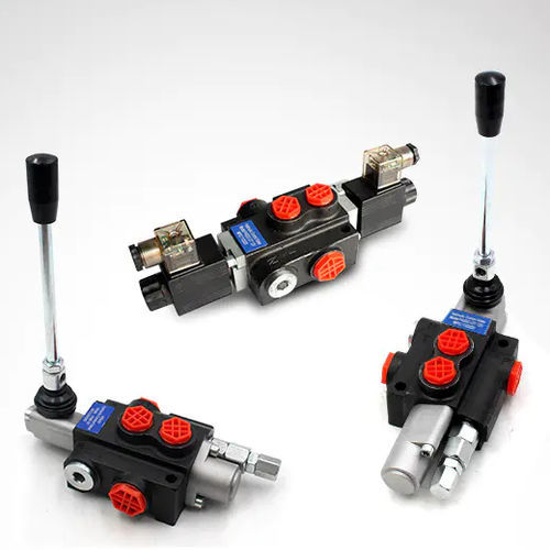 Distributore idraulico a cassetto - P40 - Shijiazhuang Hanjiu Hydraulic Co., ltd - a comando elettrico / compatto / monoblocco