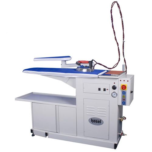 Tavolo da stiro stretto - HSL-KP-T2D - hasel ironing equipment - universale / aspirante e soffiante / con generatore di vapore