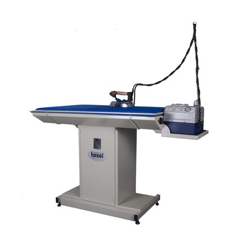 Tavolo da stiro largo - HSL-MP-25 - hasel ironing equipment - universale / aspirante / riscaldato