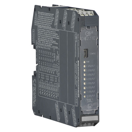 Ripetitore industriale - D6231E - GM International S.p.A. - RS-485 / isolato / su guida DIN