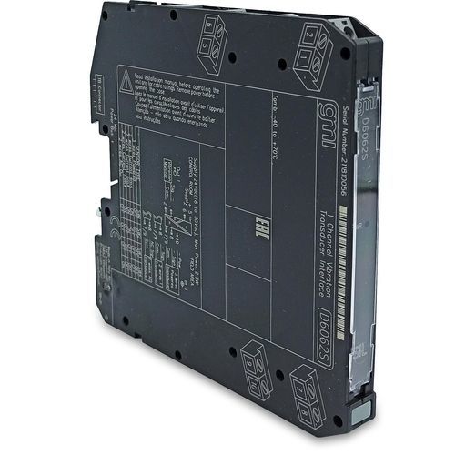 Trasduttore su guida DIN - D6062S - GM International S.p.A. - SIL 2 / analogico