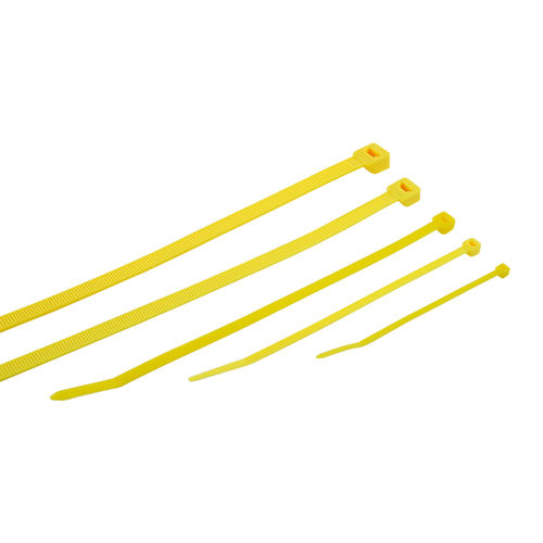 Fascetta stringicavo in plastica - CT101Y - Vital Parts ltd - in nylon / autobloccante
