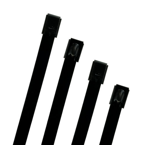 Fascetta stringicavo in metallo - CTSS4.6-1000-EC - Vital Parts ltd - in acciaio inossidabile / autobloccante