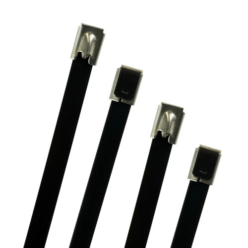 Fascetta stringicavo in metallo - CTSS4.6-1000-PC - Vital Parts ltd - in acciaio inossidabile / in poliestere / autobloccante